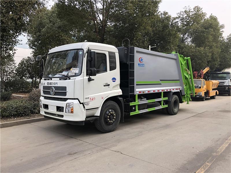 國六東風(fēng)天錦壓縮式垃圾車