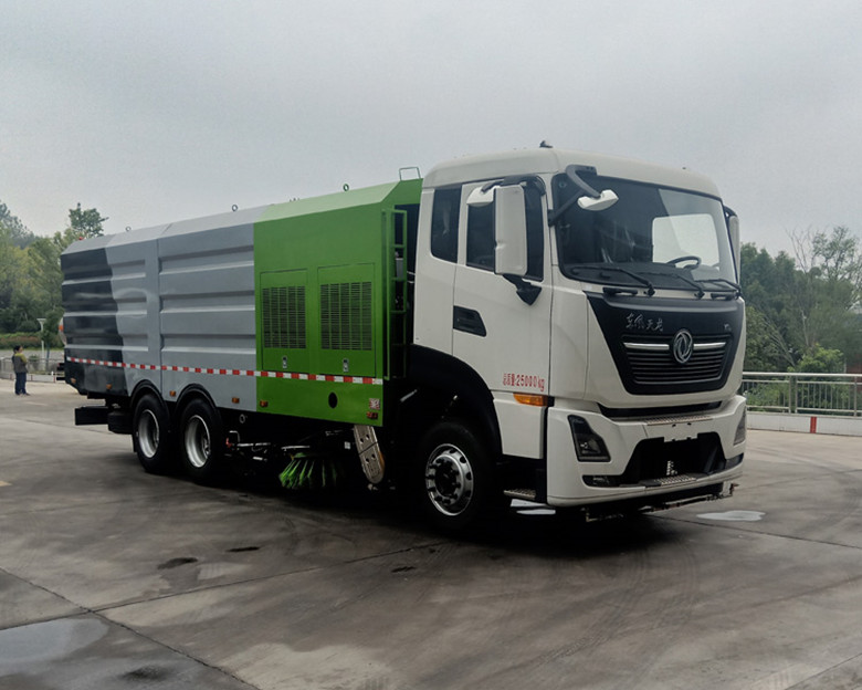 六月！暢銷款東風天錦掃路車備受市政環(huán)衛(wèi)青睞