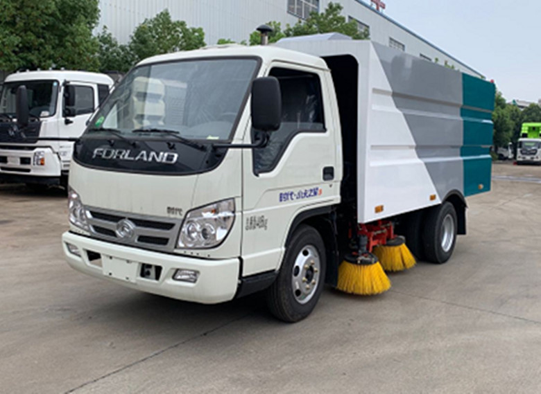 國六福田藍牌掃路車產(chǎn)品推薦——掃路車廠家