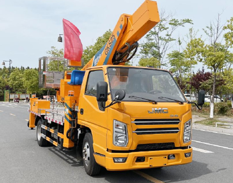 暢銷款藍牌23米直臂伸縮臂高空作業(yè)車介紹